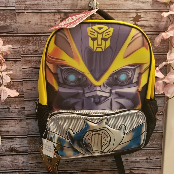 transformers bumblebee backpack